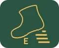 ENERGY ABSORBING HEEL
