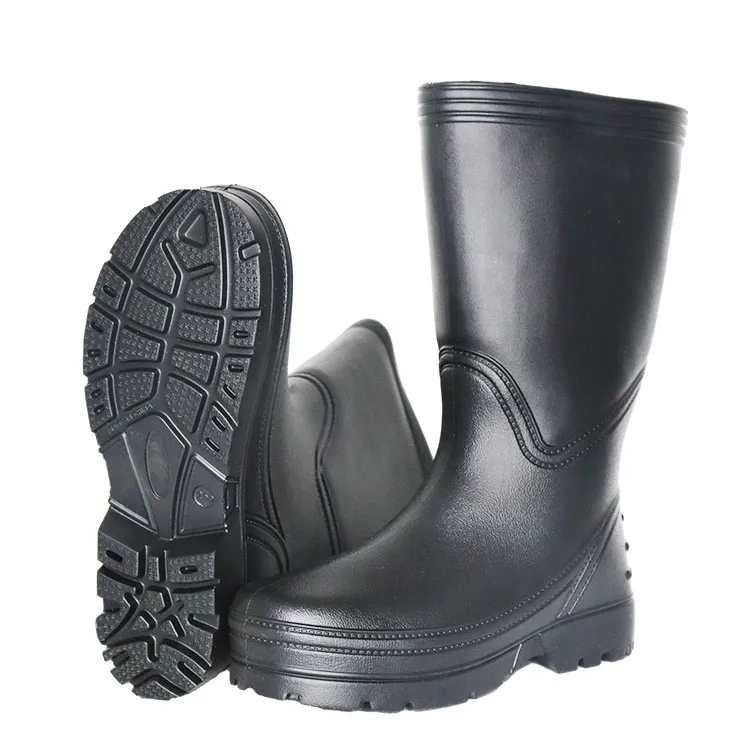 Black Winter Warm EVA Snow Boots