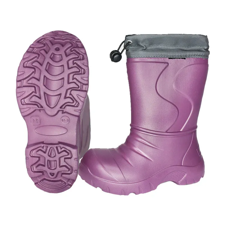 Cold Protection Colorful Girl Snow Boots