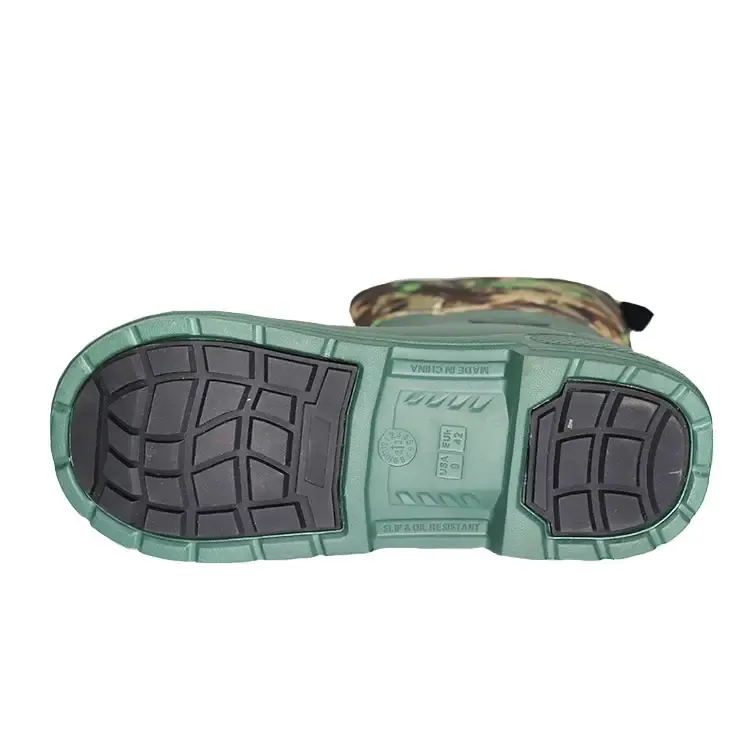 Anti-Slip Neoprene Camo Hunting EVA Boots