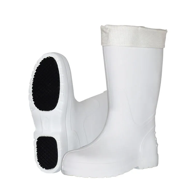 Food Industry High White EVA Boots