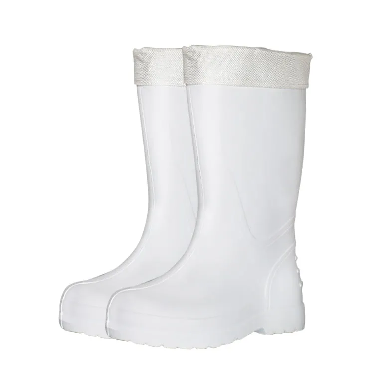Food Industry High White EVA Boots