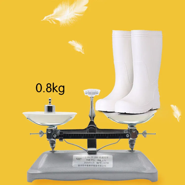 Food Industry High White EVA Boots