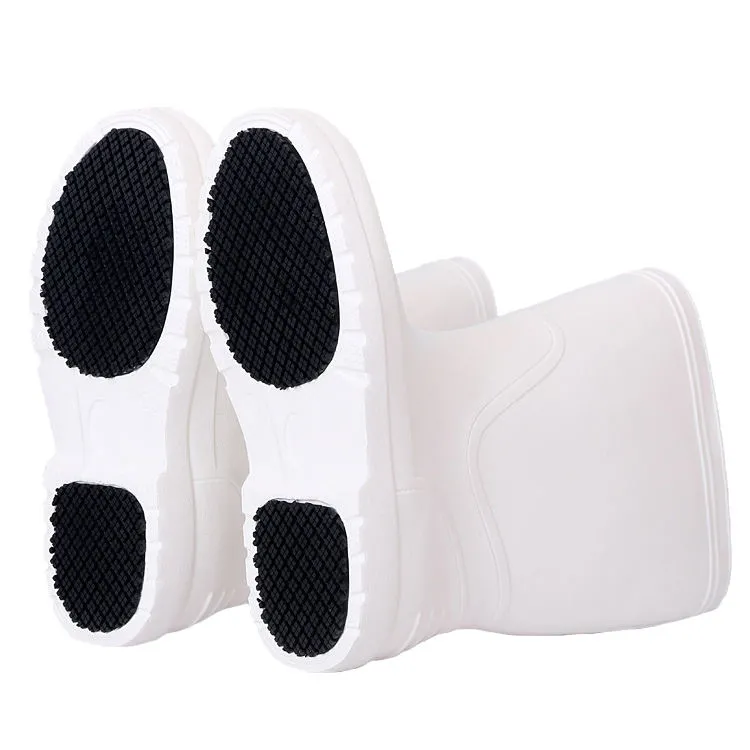 Food Industry High White EVA Boots