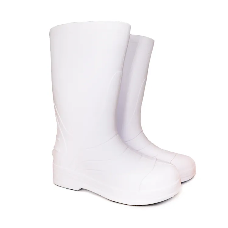 White EVA Food-Processing Anti-Bacteria Boots