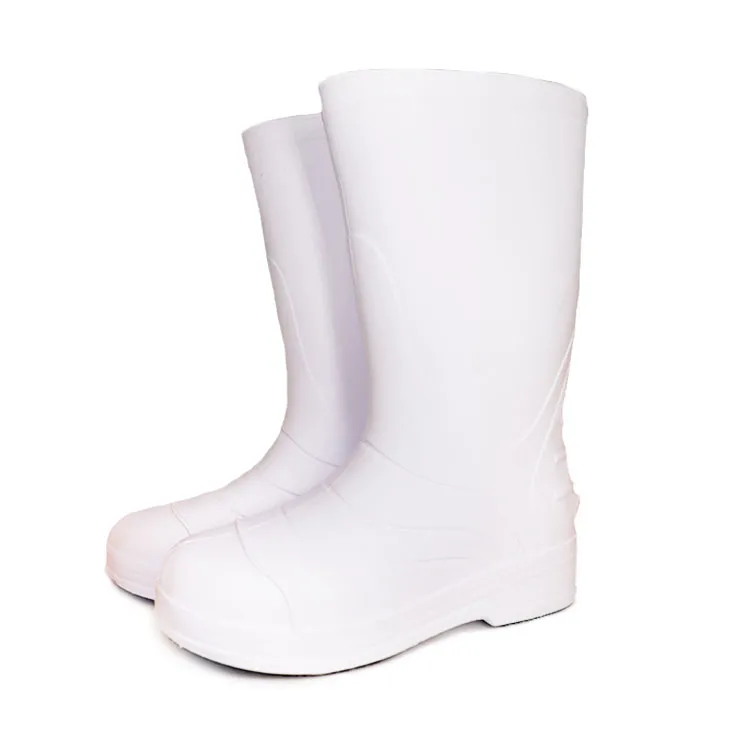White EVA Food-Processing Anti-Bacteria Boots