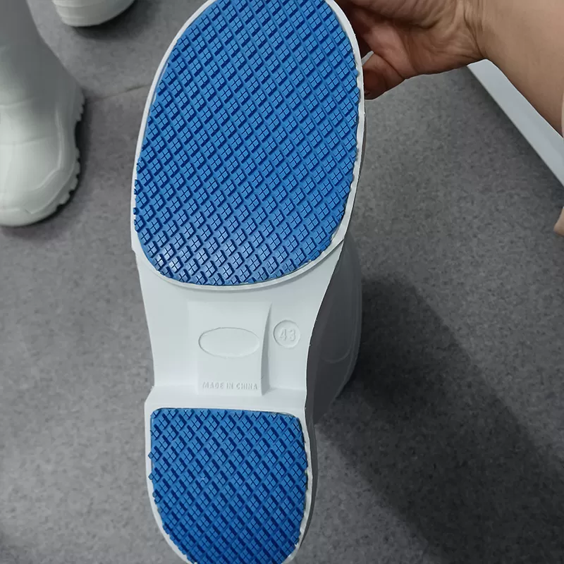Food Processing White EVA Rubber Boots