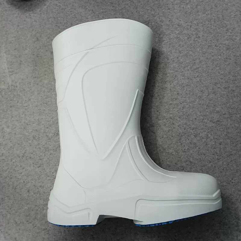 Food Processing White EVA Rubber Boots